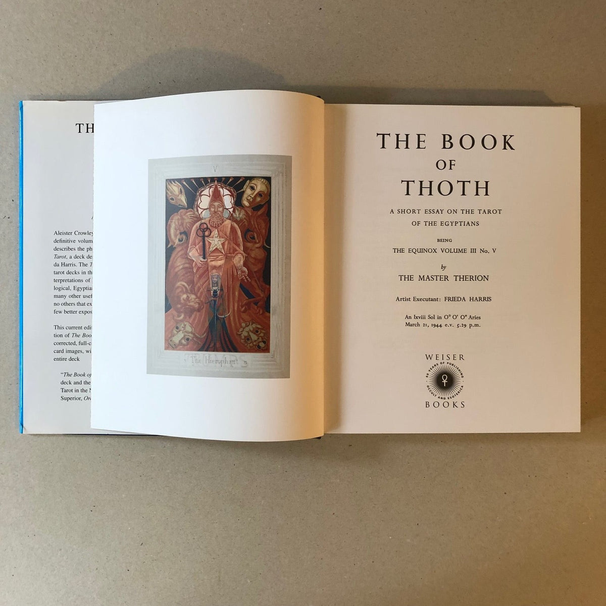The Book of Thoth (Egyptian Tarot) – Tarocks
