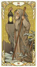 Load image into Gallery viewer, Golden Art Nouveau Tarot - Major Arcana only