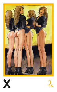 Manara Erotic Tarot - MINI
