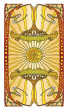 Load image into Gallery viewer, Golden Art Nouveau Tarot - MINI