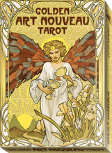 Load image into Gallery viewer, Golden Art Nouveau Tarot - Major Arcana only
