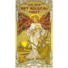 Load image into Gallery viewer, Golden Art Nouveau Tarot - GOLD