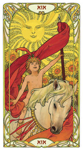 Golden Art Nouveau Tarot - GOLD