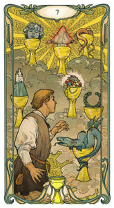 Golden Art Nouveau Tarot - GOLD