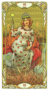 Golden Art Nouveau Tarot - GOLD