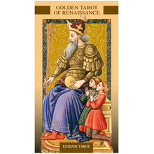 Load image into Gallery viewer, Golden Tarot of the Renaissance - Estensi - GOLD