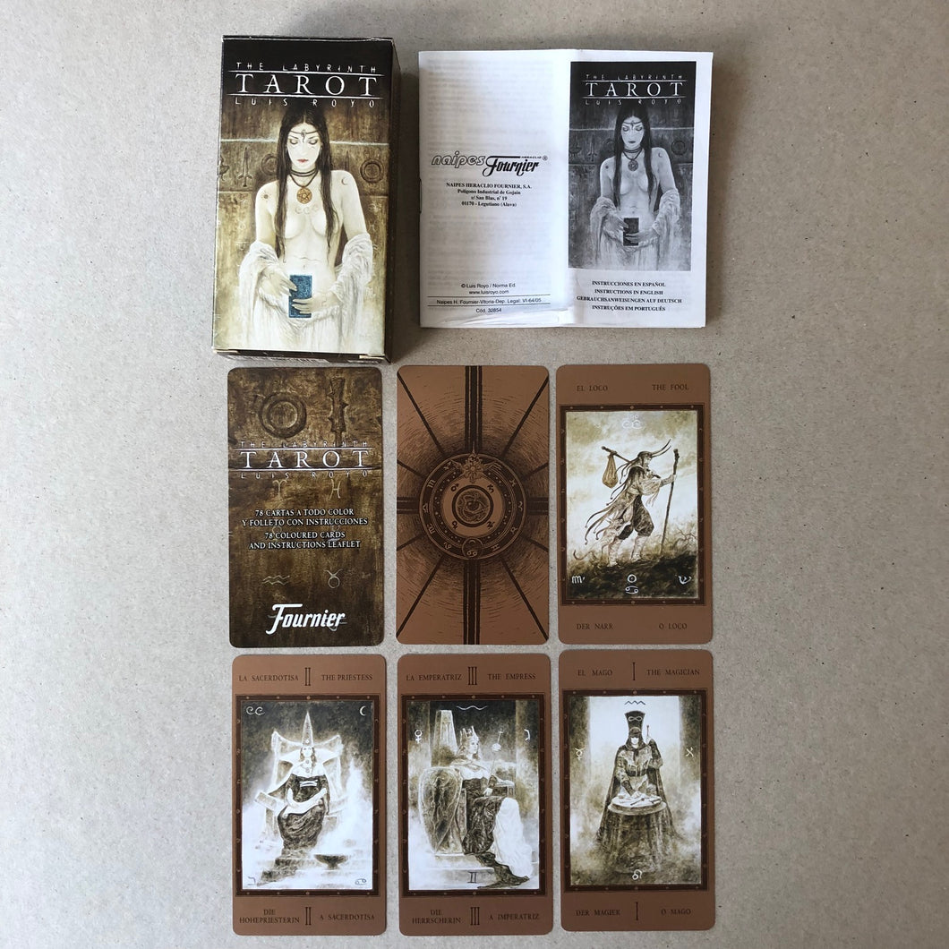 The Labyrinth Tarot - First Edition