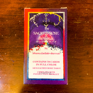 The Sacred Rose Tarot Deck - First Edition