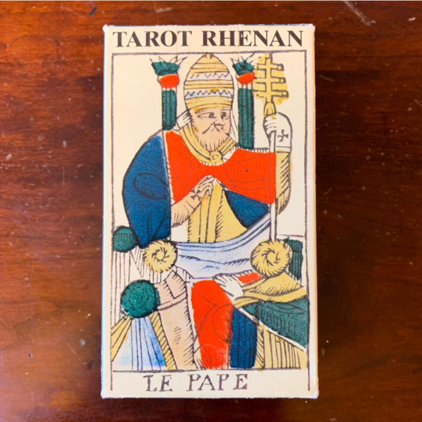 TAROT RHENAN (réédition) 78 CARTES BOITE DECOUPEE (K2